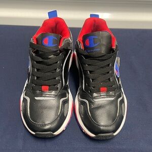 Champion Black and Red Athletic Shoes